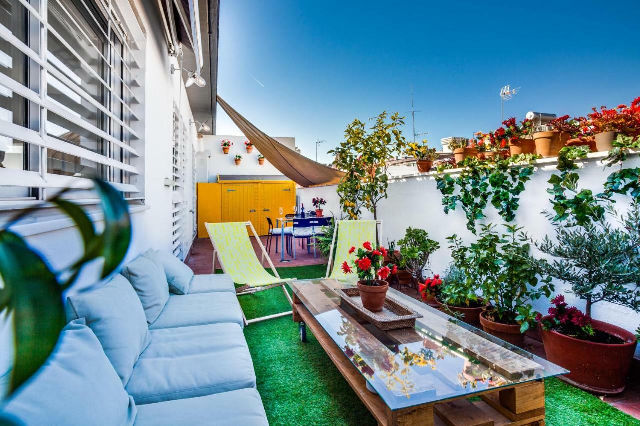 Encantador Atico Con Terraza Севиля Екстериор снимка